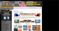 Desktop Screenshot of polesandholders.com